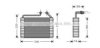 AVA QUALITY COOLING DWV047 Evaporator, air conditioning